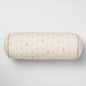 Bolster Geo Pattern Cream & Peach - Threshold designed w Studio McGee (4 Avail)